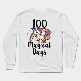 100 Days Of School Cute T-shirt Long Sleeve T-Shirt